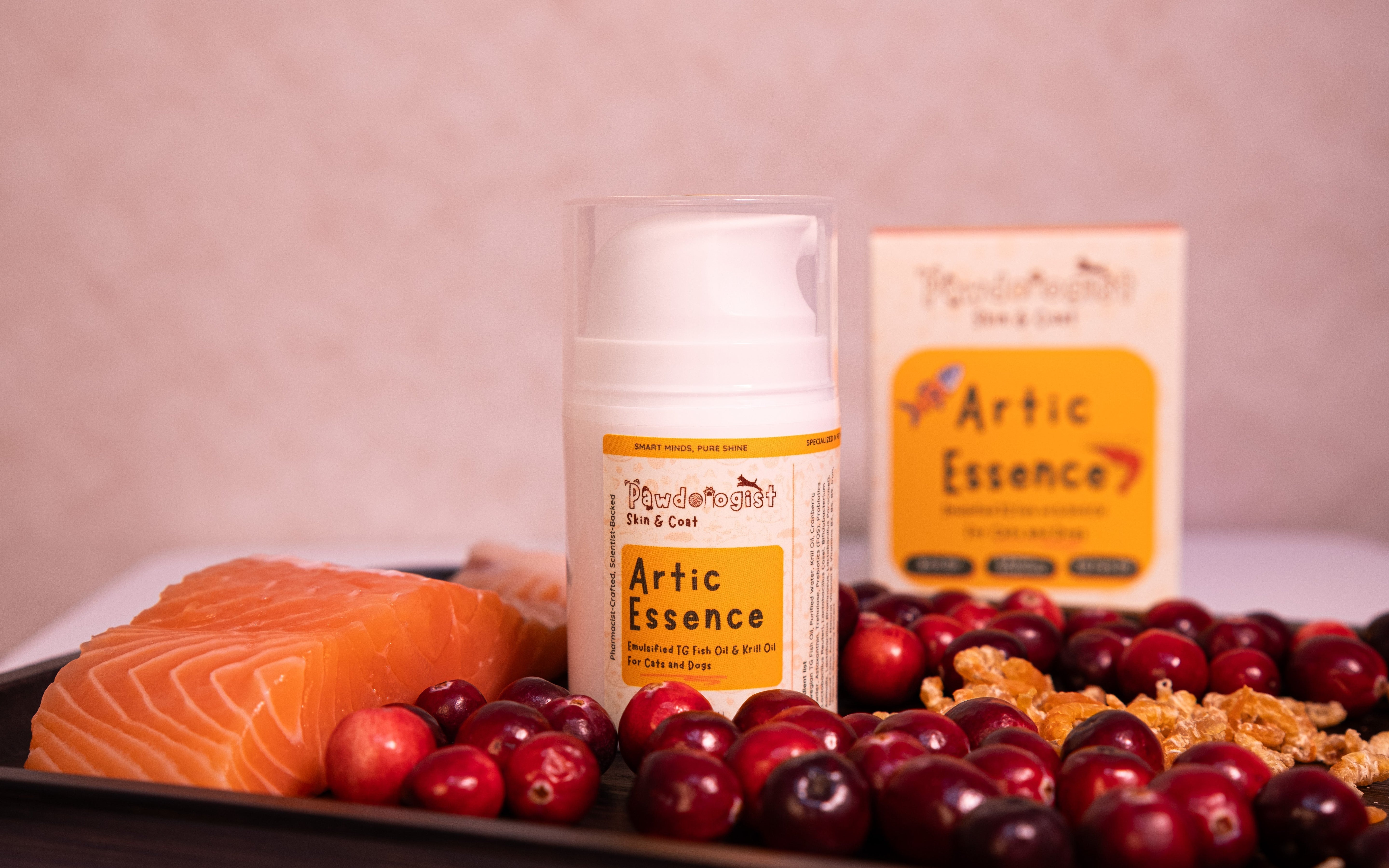 Artic Essence: Pharmacist-Crafted Fish Oil for Cats & Dogs in Malaysia (47% Omega-3 Formula)